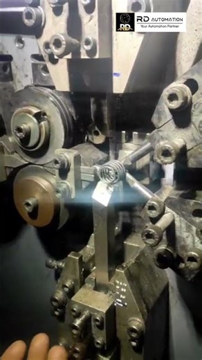 Industrial Automation | Conical Spring Manufacturing with Delta AX-308