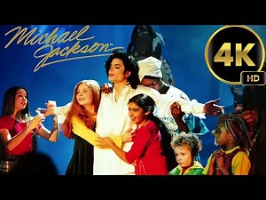 Michael Jackson – Earth Song (1996 Awards Performance) | 4K Remastered