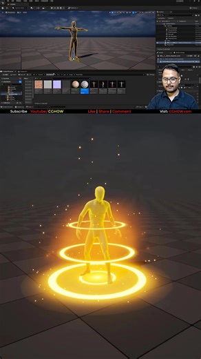 Step-by-Step: Design Stunning Level Up FX in Unreal Engine 5 https://youtu.be/97q4mtWr2k8 https://bit.ly/3LYvxjK @unrealengine #CGHOW #realtimevfx #ue4 #ue5 #ue5niagara #unrealengine #VFX #Game #ue4niagara http://cghow.com | CGHOW