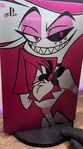 Custom PlayStation5 For Angel Dust