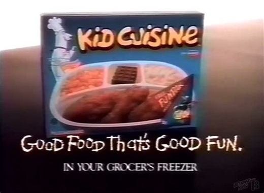 Sports and Culture DNA on Instagram: "One of the earliest commercials for Kid Cuisine (1989) #KidCuisine #TVDinner #Commercial #ConAgra #80s"