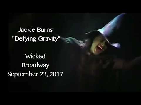"Defying Gravity" | Jackie Burns (Broadway)