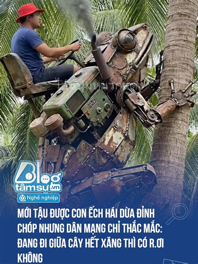 Tiền mua máy đắt hơn tiền bán dừa 🤣 #BTSmedia #xuhuong #blogtamsu