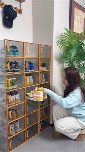 Smart Home Essential👞Chic Shoe Boxes for Shoes & Beyond!#shorts#smarttools#viral #trending#ytshorts