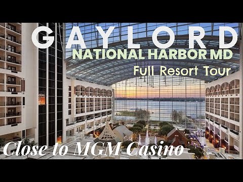 Gaylord National Harbor MD full Resort tour 2023