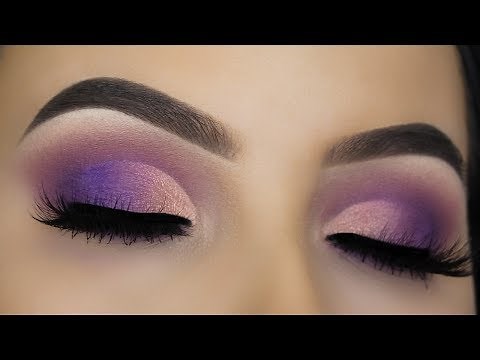 Purple Sunset Eye Makeup Tutorial