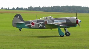142K views · 4.1K reactions | Yakovlev Yak-11 or Lavochkin La-7 display at EDSA /Germany. Flown by Marc Mathis at 2013. | Warbirds | Facebook