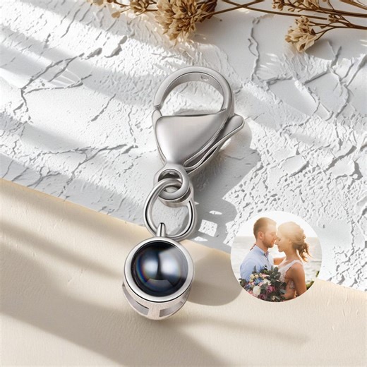 Custom Projection Keychain, Personalized Keyring With Photos or Text,photo Keychain,picture Keychain,memorial Photo Gifts for Her for Him - Etsy Australia