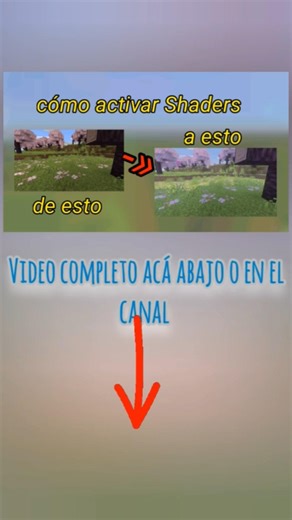 cómo poner shaders en Minecraft #minecraft