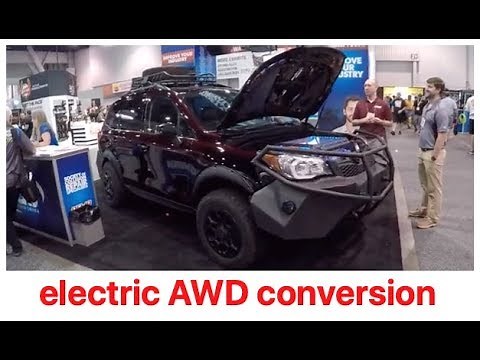 Electric conversion 4WD Subaru Forester - 240 mile range - soon to be autonomous