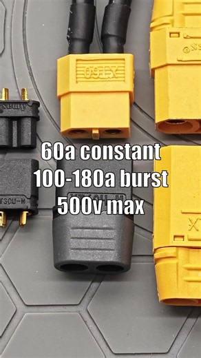 The BIGGEST RC connector! XT30/XT60/XT90/QS8/QS10/QS12