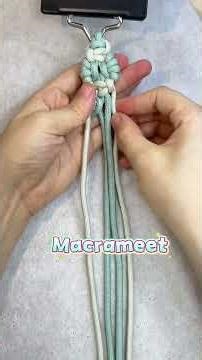 Elegant Paracord Knot Design | Easy DIY Tutorial for Beginners #diy#shortstutorial