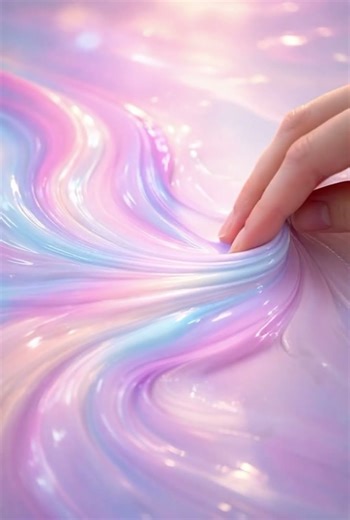 Hypnotic Hands & Slime Loop #shorts