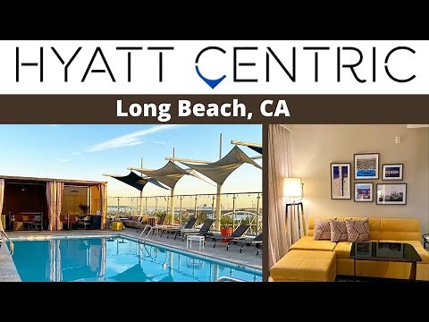 Hyatt Centric The Pike in Long Beach CA Walkthrough tour + Things to do in Long Beach