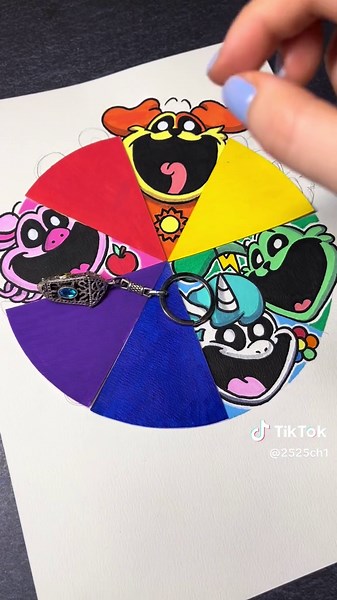 Dibujo de Poppy Playtime con Posca