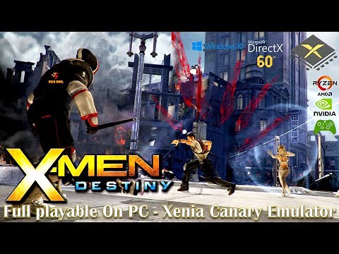 X Men Destiny PC Gameplay | 60fps | Xenia Canary | Xbox 360 Emulator | Playable | Updated 2021