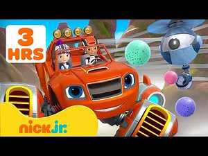 Blaze | Blaze & AJs RASANTE Transformationen, Rettungen & Rennen! | 3 STUNDEN | Nick Jr. Deutschland