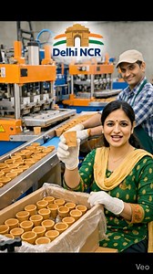 Edible Cup Making Machine का मूल्य देखें 👇 | Delhi Ncr Ranjeet