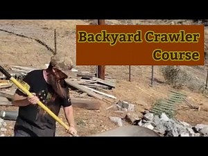 Backyard RC Crawler Course Part 1.