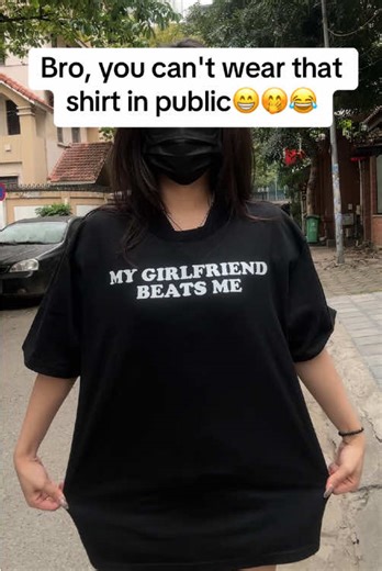Cotton Short Sleeve My Girlfriend 😁🤭