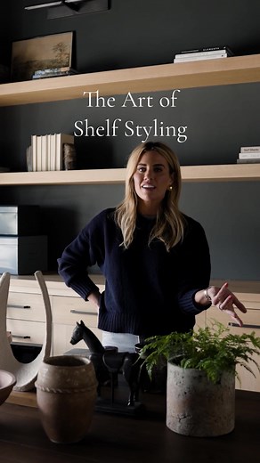 The Art of: Styling Open Shelves