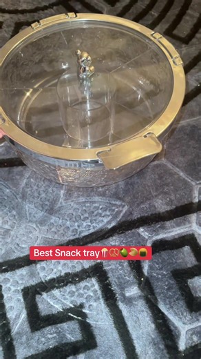 Luxury Snack Tray Organizer for Your Living Room