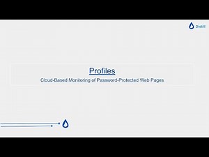 Monitoring of Password-Protected Web Pages in cloud