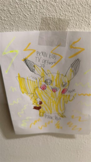 Pochi evolvé into Pikachu