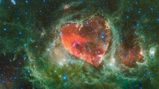 We found love up in space: See the hearts captured in the cosmos - The Weather Network