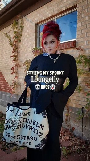 Sydney Nicole Addams on Instagram: "Absolutely obsessed with every single one of my new @loungefly bags 👻👀 Have y'all seen their new Ouija collection?! It's to DIE for 💀 Thank you #Loungefly for gifting these to me ✨️ • #bags #purses #fashion #fashionvideos #outfits #ootd #loungeflyaddict #gothicfashion #gothic #ouija #ouijaboard #altfashion Gothic, Loungefly, purses, Beetlejuice, alternative fashion, outfits"