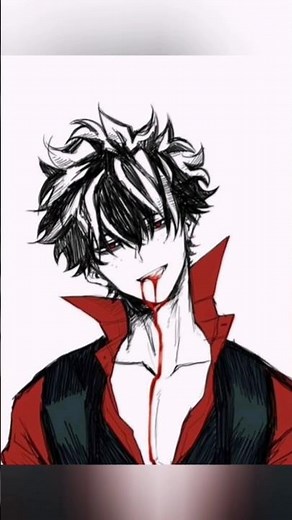 MHA/Vampire video 🖤❤️✨#vampire #myheroacademia #mha #deku #bakugo #shoto #anime #shototodoroki #edit