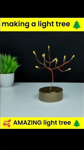 making a light tree💡🌲||