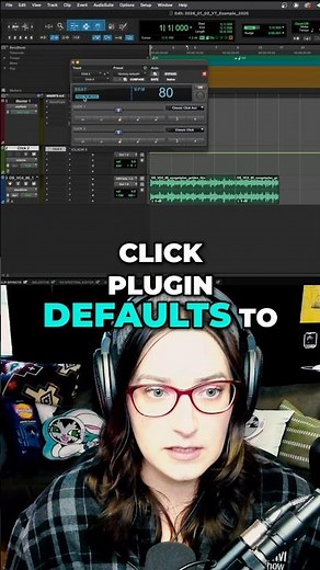 make a click track, check a tempo change on a ruler, #protools