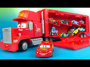 Disney CARS Mack Playcase Truck Toys for childresn Disney Cars Lightning McQueen Die Cast Car Co