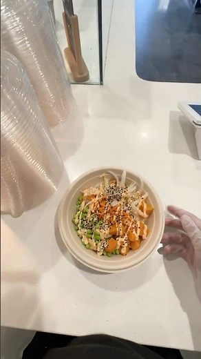 Custom poke bowl #food #pokebowl #foodie