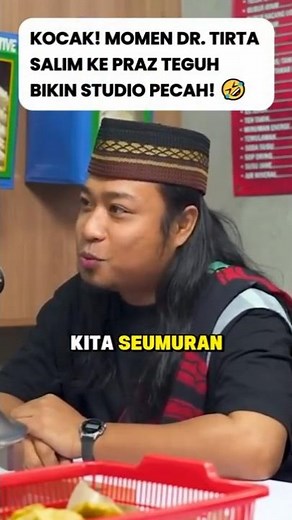 HILARIOUS! DR. TIRTA SALIM'S MOMENT WITH PRAZ TEGUH MAKES THE STUDIO EXPLODE! 🤣