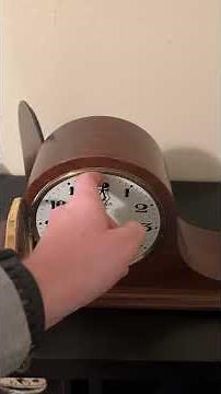 1988 Bulova Tambour Westminster Chime Mantel Clock (Hermle Movement) #mantelclock #wesminsterchime