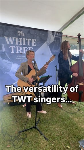 THE WHITE TREE on Instagram: "The versatility of The White Tree Band…one minute our singers are performing chilled acoustic tracks…next minute they’re fronting our full band in front of a packed dance floor 🕺🏽💃🏻"