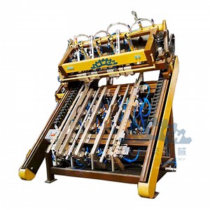 [Hot Item] 2-Way Stringer Wood Pallet Nailing Machines with Flexibale Molds