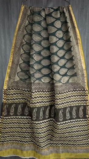 New collection of hand block printed Kota doria sarees