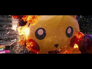 Pickachu vs Mewtwo|Pokemon detective pikachu|Universal problem studios|
