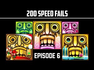 Temple Run 2 FUNNY FAILS 200 Speed EP6 | Holi Festival,Enchanted Palace,Winter Toyland,Wasteland Map