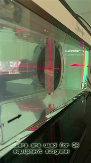Laser alignment for quality assurance #medicalphysics #laser #radiotherapy #qualityassurance