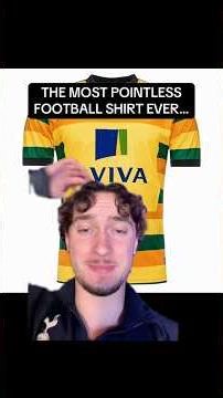 WHAT IS THE MOST POINTLESS FOOTBALL SHIRT EVER…👀😬