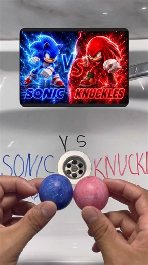 🔥 SONIC vs KNUCKLES | WHO IS THE STRONGEST? 😱 #battle #sonic #shadow