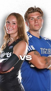 TEAM VS. TEAM TRIVIA | Testing our women’s volleyball and men’s soccer athletes’ knowledge on each other’s sports 👀 | Campbellsville Tigers