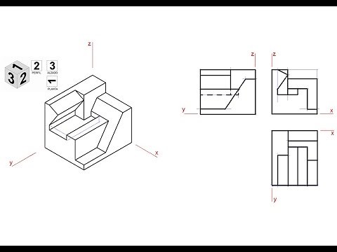 Isometric Views of a Part - 3D Animation