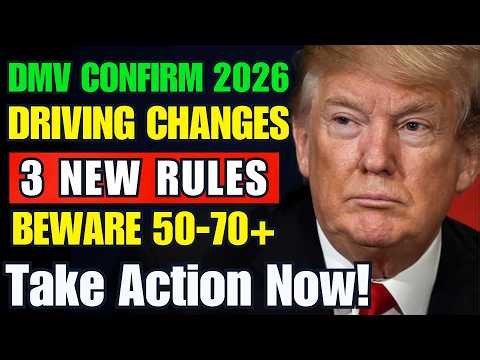 DMV Alert: 3 Driving Rules Changing Across the U.S. — Drivers 65+ Must Know