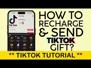 (EASY) How to Send Gifts on Tiktok | How to Recharge Coins on Tiktok 2024