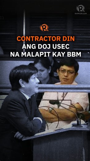 CONTRACTOR DIN ANG DOJ USEC NA MALAPIT KAY BBM PANOORIN: Nakapag-back to work na noong lunes, December 1, si DOJ Undersecretary Jojo Cadiz, matapos siyang mag leave simula nang idawit ni Zaldy Co sa umano'y pangongomisyon sa DPWH projects. Pero nang tiningnan namin nang malaliman si Usec Cadiz, nakita naming contractor din pala siya sa DPWH at lahat ng projects nila ay sa Ilocos Norte. Pagkatapos naming i-publish ang unang article, inanunsyo ng Malacañang na nag-resign na siya. Panuorin ang repo